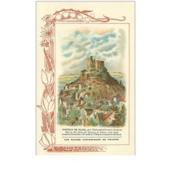 12.CHATEAU DE NAJAC. n° 6 bis.les ruines historiques de france.biscuits rouchier-bazel angouleme.