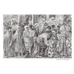 Illustrateur - n°88581 - H. de Groux - Militaire avec des femmes, et d'enfants - Journée Française du Secours National