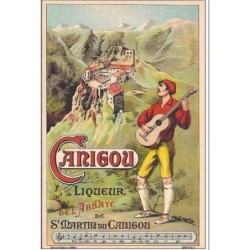 66.CANIGOU.CP PUB bis.LIQUEUR DE L ABBAYE DE ST MARTIN DU CANIGOU.