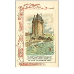 35.TOUR SOLIDOR A ST SERVAN. n°21 .les ruines historiques de france.biscuits rouchier-bazel angouleme.