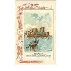 13.CHATEAU D IF. n° 8 bis.les ruines historiques de france.biscuits rouchier-bazel angouleme.
