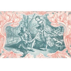 Illustrateur - n°63288 - Les Saisons d'après Lancret - Hiver