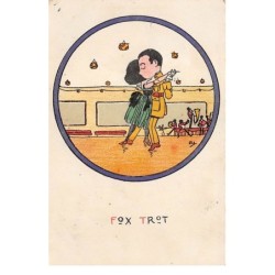 Illustrateur - n°63222 - Fox-Trot - Couple dansant