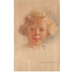 Illustrateur - n°63174 - Anglade n°141- Portrait d'une fillette