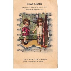 Illustrateurs - n°64074 - Lison-lisette - Quand vous voyez la Lisette vous en perdez la raison - Série n°2235