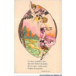 CAR-AAOP6-0526 - ILLUSTRATEUR - UNE FEMME ET SON ENFANT