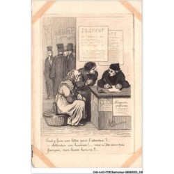 CAR-AAOP7-0594 - ILLUSTRATEUR - JUGEMENT -DAUMIER