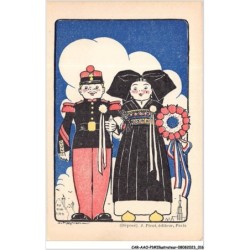 CAR-AAOP1-0009 - ILLUSTRATEUR - UN COUPLE - MAGNIEN