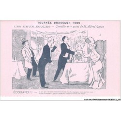 CAR-AAOP4-0357 - ILLUSTRATEUR - UN COUPLE , DES AMIS .TOURNE BRASSEUR 1902