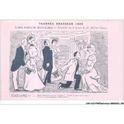 CAR-AAOP4-0360 - ILLUSTRATEUR - DES COUPLES, UNE DECLARATION D'AMOUR .TOURNE BRASSEUR 1902