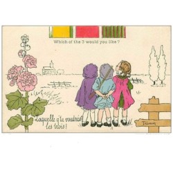 ILLUSTRATEURS.n°765.TRIMM.LAQUELLE Q'TU VOUDRAIS ? LES TROIS