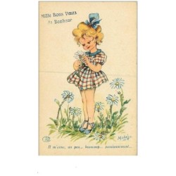 ILLUSTRATEURS.n°8988.MATEJA.IL M'AIME UN PEU...BEAUCOUP....PASSIONNEMENT.JEUNE FILLE