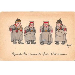 llustrateur - n°60353 - Maner - Quand ils n'auront plus d'hommes ... - Femmes en tenue militaires