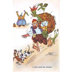 Illustrateur - n°87748 - P. Neri - Moi, ji porte bien, Madame !