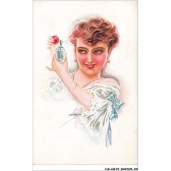 CAR-ABIP3-0228-ILLUSTRATEUR - une femme se parfume