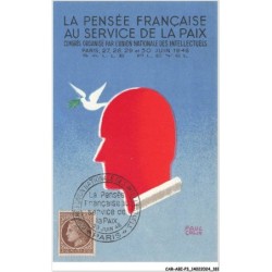 CAR-ABIP3-0264-ILLUSTRATEUR - La pensée française au service de la paix - Paul colin