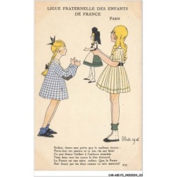 CAR-ABIP3-0230-ILLUSTRATEUR - Ligue fraternelle des enfants de france - olive-1916