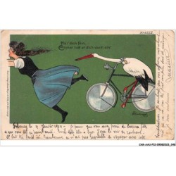 CAR-AAUP12-0818 - ILLUSTRATEUR - HUR DICH FEIN -  einmal holt er dich doch ein