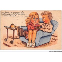 CAR-AAUP12-0857 - ILLUSTRATEUR - Dis-donc - Si on gagne a la loterie nationale on s'paiera un second fauteuil
