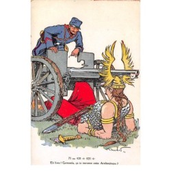 Illustrateur - n°66782 - Eh bien! Germania ça te renverse cette Arithmétiques ?