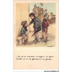 CAR-AAUP12-0849 - ILLUSTRATEUR - Toi qu'es menteur et rageur - Tu feras Hitler et  on te flanquera la fessée