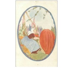 ILLUSTRATEURS.n°23518.RIE CRAMER.LIEDJE.TEXTE AU DOS.TROU DE PUNAISE