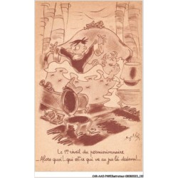 CAR-AAOP4-0341 - ILLUSTRATEUR - UN HOMME, UNE FEMME , UN LIT