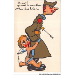 CAR-AAOP4-0353 - ILLUSTRATEUR - UN SOLDAT,L'AMOUR