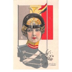 Illustrateur - n°65601 - Cherubini 790-3 - Jeune femme en tenue militaire - Belgique