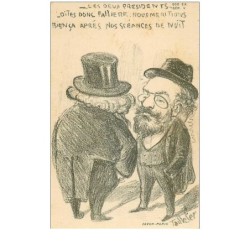 illustrateur. n°42744 .les deux presidents taillefer.500 exemplaire. serie v