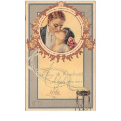 illustrateur. n°47828 . malugani . homme et femme