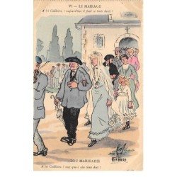 Illustrateur - n°72126 - E. Gabard - VI - Le Mariage ...