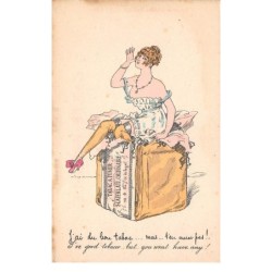 Illustrateur - n°70350 - Santini n°3.034 - J'ai du bon tabac ... mais ... t'en auras pas !