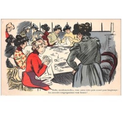 illustrateur . n°46533 . ouvroirs congreganistes . politique.