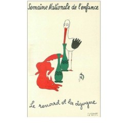 ILLUSTRATEURS.n°31509.F LESOURT.LE RENARD ET LA CIGOGNE