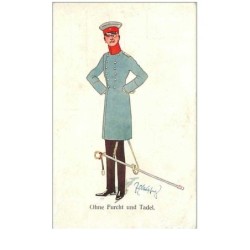 ILLUSTRATEURS.n°3430.OHNE FURCHT UND TADEL.MILITAIRE