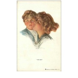 ILLUSTRATEURS.n°3436.MY BOY.FEMME ET SON FILS