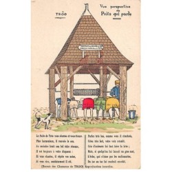 Illustrateur - n°91810 - Troo - Vue perspective du Puits qui parle