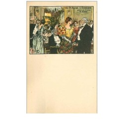 ILLUSTRATEURS.A IDENTIFIER.TOURNEE CH BARET.L'EVASION.PIECE EN 3 ACTES DE BRIEUX