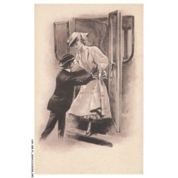 CAR-AEBP1-0021-ILLUSTRATEUR - DESSIN D'UN HOMME QUI TIENT UNE FEMME PAR LA HANCHE