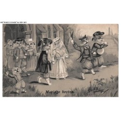 CAR-ADXP4-0158-ILLUSTRATEUR - MARIAGE BRETON - BOULANGER