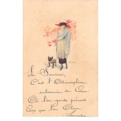 Illustrateur - n°63106 - Terzi 360M-4 - Le Souvenir, c'est l'atmosphère ... Ceux que l'on aime. Lamartine