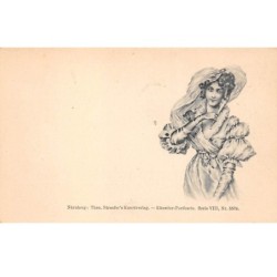 Illustrateurs - n°69214 - Nürnberg : Theo ... série VIII n°5574 - Jeune femme