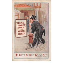 Illustrateurs - n°69184 - It can't be done believe me - Homme en queue de pie