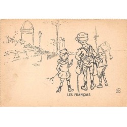 Illustrateurs - n°82390 - Les Français