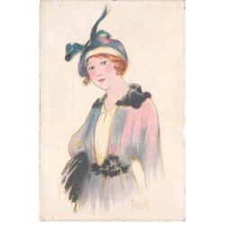 Illustrateurs - n°82539 - Pichnett - Jeune femme avec une larme sur la joue