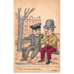 Illustrateurs - n°82548 - G. Frison - Je reconnus bientôt .... un pédicure