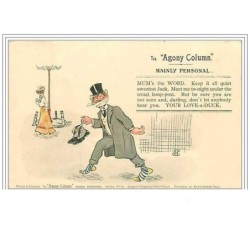 ILLUSTRATEUR.G F CHRISTIE.THE AGONY COLUMN.MAINLY PERSONAL