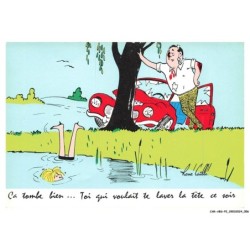 CAR-ABSP2-0130-ILLUSTRATEUR - RENE CAILLE - Ca tombe bien - Toi qui voulait te laver la tete ce soir