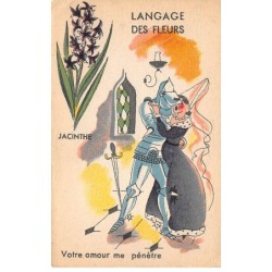 Illustrateurs - n°70779 - Langage des Fleurs 1.009 - Jacinthe